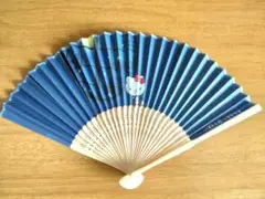 美品　ハローキティ　扇子　せんす