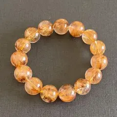 透明感◎虹入り!タイガールチルクォーツ 約13〜14㎜