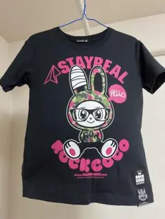 希少！STAYREAL × ROCKCOCO コラボTシャツ
