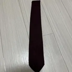 最終価格☆美品☆バーガンディのシンプルなネクタイ　トゥモローランド