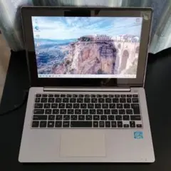 タッチパネル☆バッテリ2時間☆ASUS X202E☆Windows11初期設定済