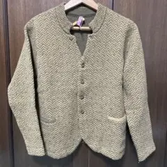 パラスパレス オリーブグリーン カーディガン