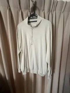 blurhms ハーフジップスウェット M クリーム