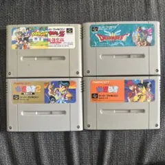 スーパーファミコン ゲームソフト 4本セット