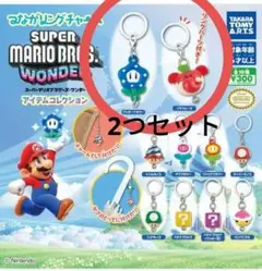 つながリングチャーム　スーパーマリオブラザーズ ワンダー　アイテムコレクション