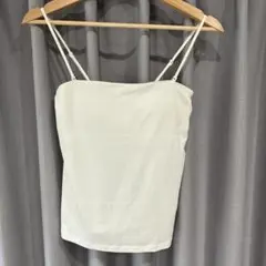 UNIQLO AIRism カップ付きキャミソール　白　Ｓ