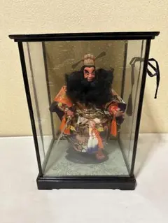 鍾馗様一刀彫　伝統工芸品　彫刻　昭和　当時物 オブジェ　飾り物　流木　置物 鍾馗様一刀彫 伝統工芸品 彫刻 昭和 当時物 オブジェ 飾り物