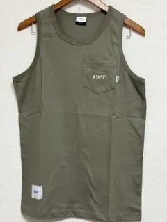 WTAPS グレー タンクトップ　Ｌ 2025年最新】WTAPS メンズ タンクトップ・ノースリーブトップス