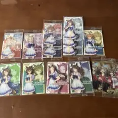 ウマ娘ツインウエハースカード10種14枚セット