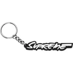 Supreme Futura Logo Keychain キーホルダー　黒
