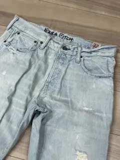 EZRAFITCH ダメージデニム　L メンズ　エズラフィッチ　デニムパンツ
