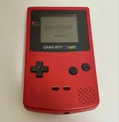 【動作確認済】ゲームボーイカラー 本体 レッド 任天堂 Nintendo