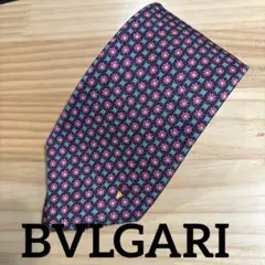 極美品ブルガリBVLGARI 高級ネクタイ