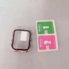 Apple Watch 40mm用 全面保護ケース ピンク
