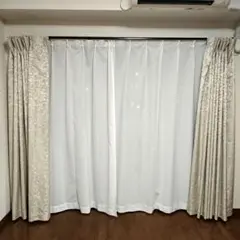 ニトリ レースカーテン アラン 幅230×丈185cm