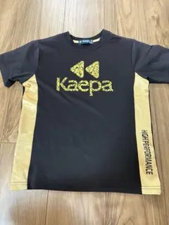 Kaepa Tシャツ 140 黒/金