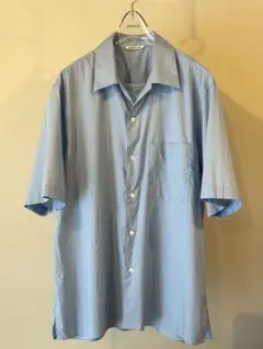 AURLEE | OPEN COLLAR HALF SLEEVED SHIRT
