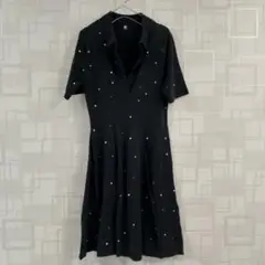 ポールスミス　ワンピース　ブラックグレー