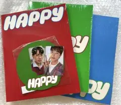 新品未開封★FC特典トレカ付き BTS JIN ジン HAPPY 3形態セット