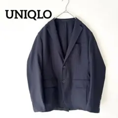 ☆美品☆ ユニクロ テーラードジャケット ネイビー メンズ 【M】