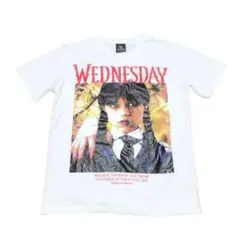 ウェンズデー WEDNESDAY ジェナ ムービーtシャツ ホワイト