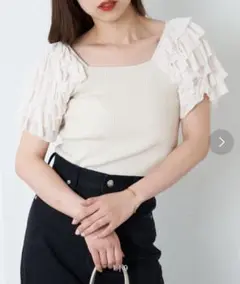 Chico 半袖 ニット