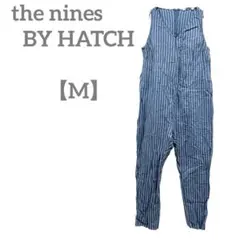 the nines BY HATCH 【M】サロペットオーバーオール ストライプ