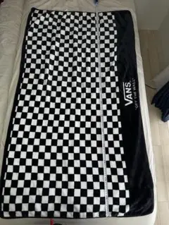 VANS チェッカーフラッグ柄 ブランケット