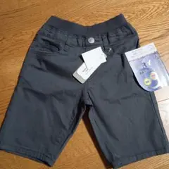 【新品】チャコールグレー ハーフパンツ 110