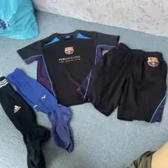 FC Barcelona キッズサッカーウェアセット 140サイズ