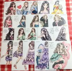 ❤️断捨離SALE　MOONB様人物ステッカーセット
