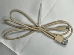 USB Type-C to USB Aケーブル ベージュ