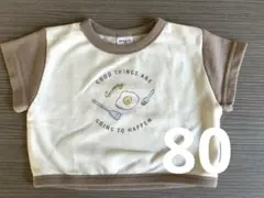 perfect joy ベビーTシャツ 卵プリント