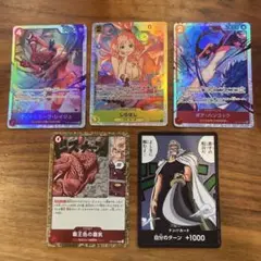 ワンピース　師弟の絆　SR セット