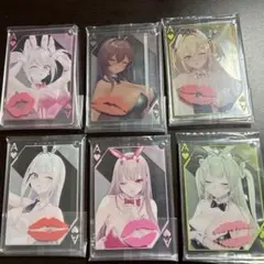 勝利の女神 NIKKE一番くじＪ賞幸運の口づけチャーム　６種セット