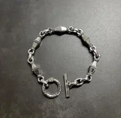 VINTAGE ヴィンテージ シルバーブレスレット　ライトモチーフ　マンテル
