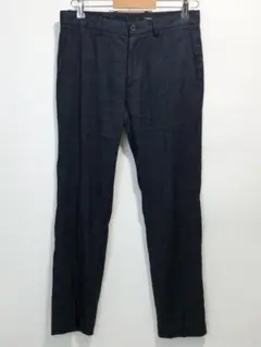 Theory ECO SHARKSKIN リネン混 ストレートパンツ 28