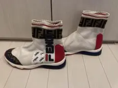 FENDI フェンディ ニット スニーカー サイズ39