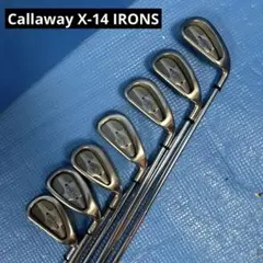 Callaway X-14 IRONS STEELHEAD