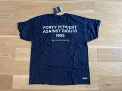FORTY PERCENT AGAINST RIGHTS Tシャツ XL