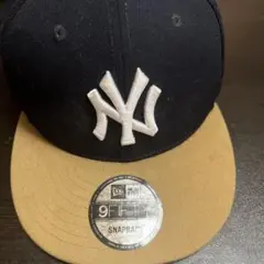 New Era 9FIFTY スナップバックキャップ 黒/茶