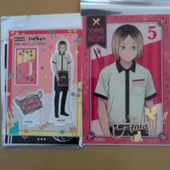 ハイキュー！！　ゴミ捨て場の決戦　ココス限定　アクリルスタンド＆カード　孤爪研磨