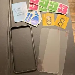 iPhone 16 Plus ガラスフィルム 2枚 + カメラフィルム2枚