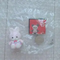 吉徳のぬいぐるみ ガチャ　クリーミー　うさぎ