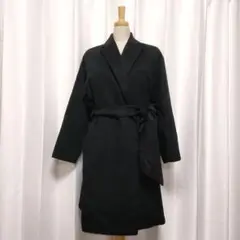 LOUNIE ルーニィ カシミヤ100% ガウンコート ラップコート 36