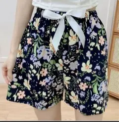 レディース　ルームウェア　パジャマ　ショートパンツ　薄手　シンプル　夏