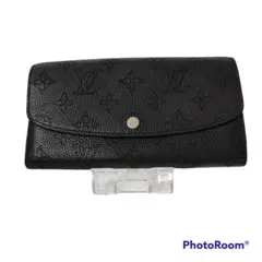 LOUIS VUITTON 長財布 ポルトフォイユ イリス マヒナ 黒