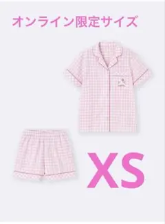 Hello Kitty GU サンリオ カオハナシリーズ パジャマ XS