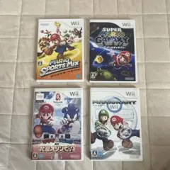 Wiiソフト スーパーマリオギャラクシー他4点セット