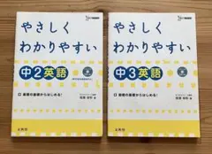 CD付 やさしくわかりやすい 中2英語・中3英語の2冊セット